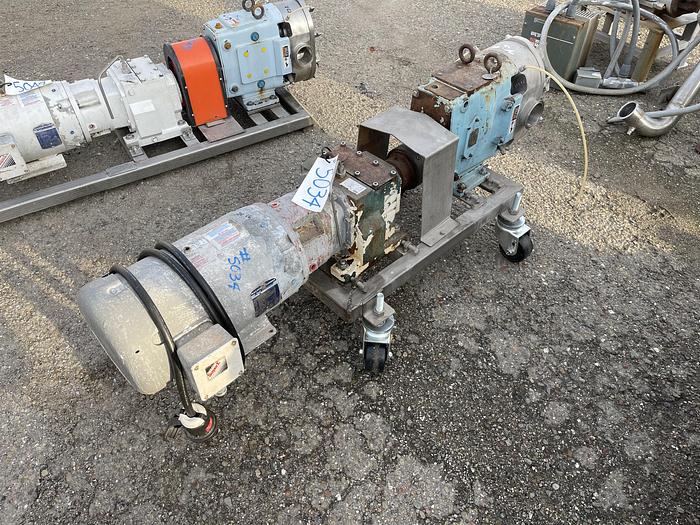 Used Waukesha Model 130 Positive Displacement Pump