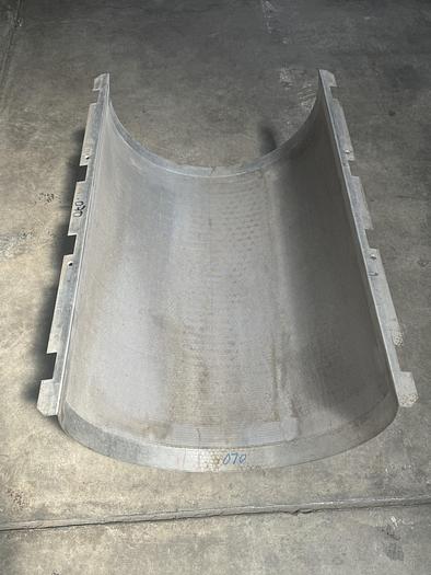 Used FMC 100 Pulper -Finisher Screen Size .070