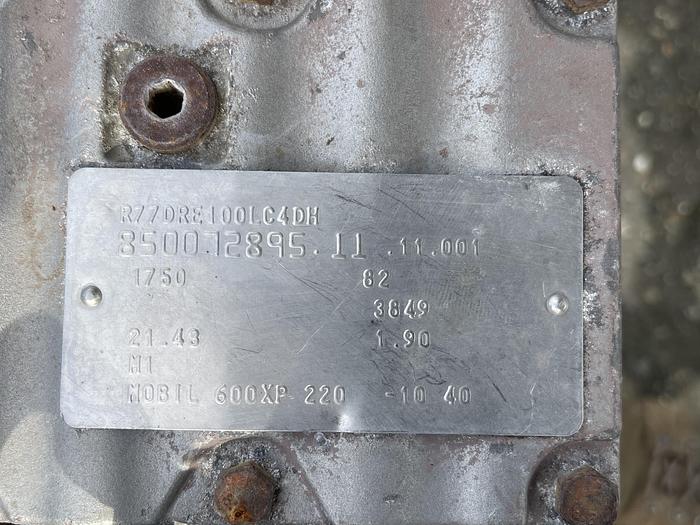 Used 21' Long x 14" Diameter Auger Screw Conveyor