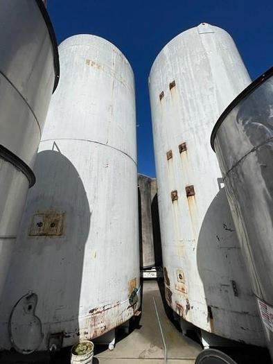Used 16,000 Gallon Vertical Jacketed/Insulated Stainless Steel Tank
