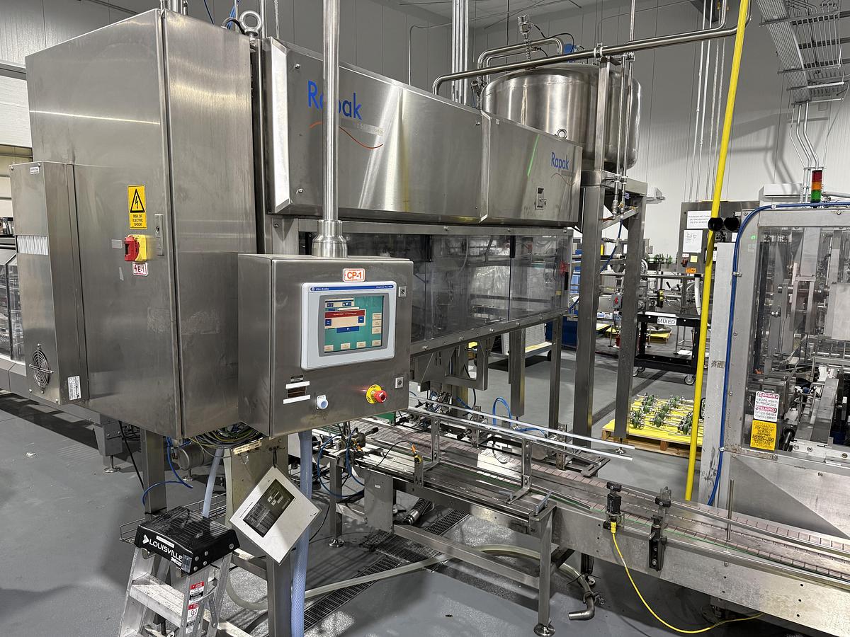 Used Bag In A Box Filling Line