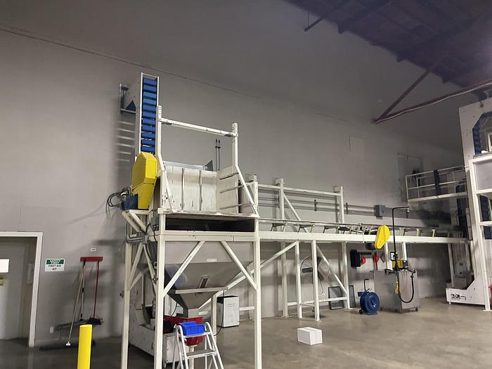 Used Almond Sorting and Packaging Line