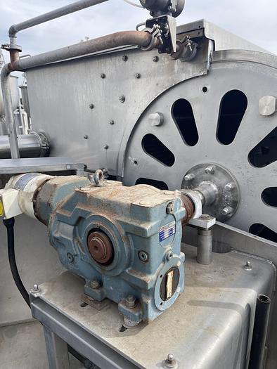 Used Stainless Steel Brine Filtration Unit Model RDS-36-120-008