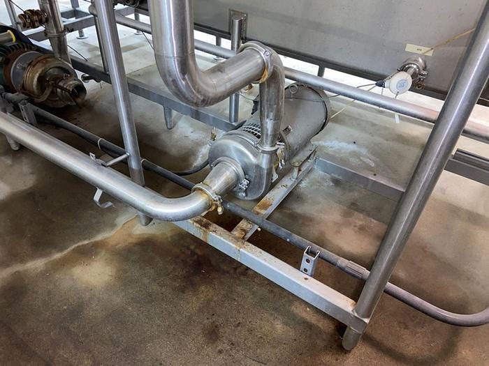 Used Stainless Steel Brine Filtration Unit Model RDS-36-120-008