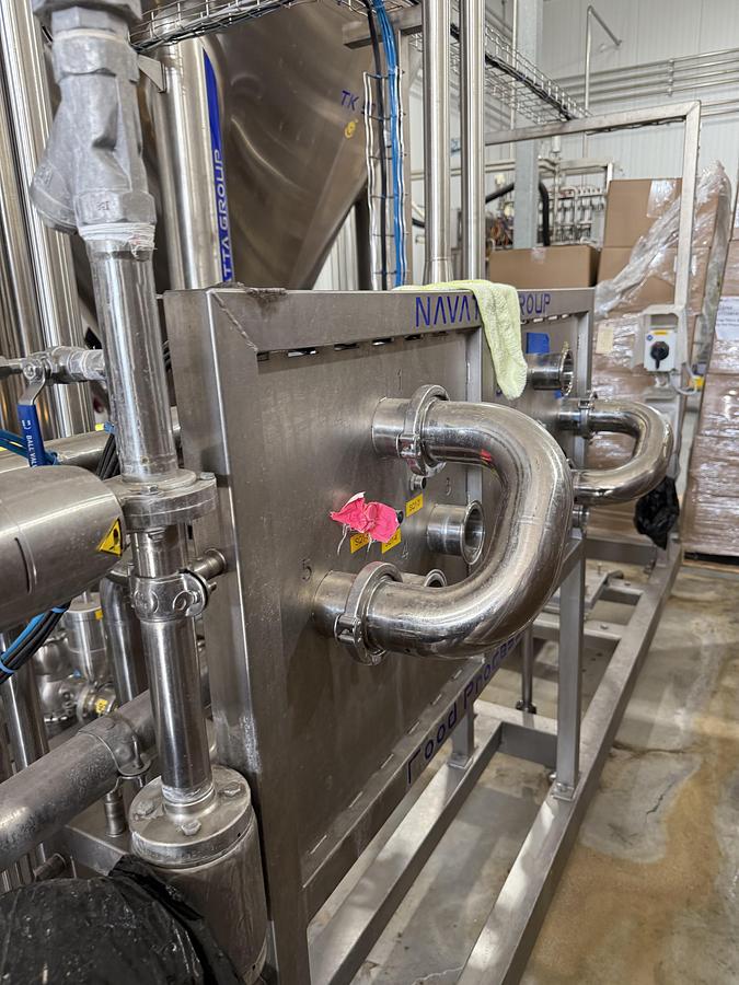 Used Navatta Complete Hot Fill Cup line