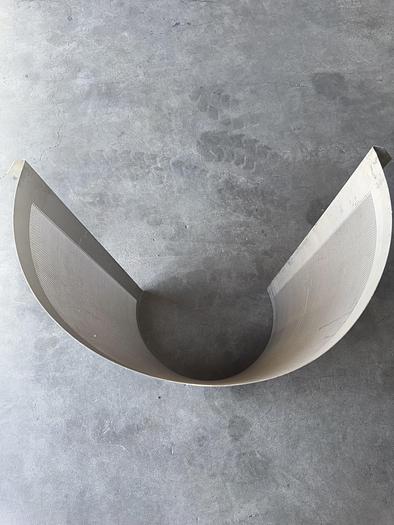 Used FMC 100 Pulper -Finisher Screen Size .078