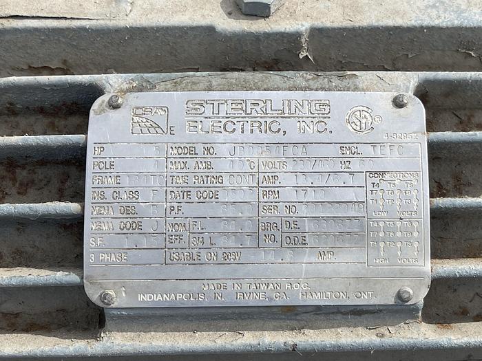 Used Waukesha Model 130 Positive Displacement Pump