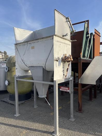 Used Stainless Steel Custom Made Mix Hopper