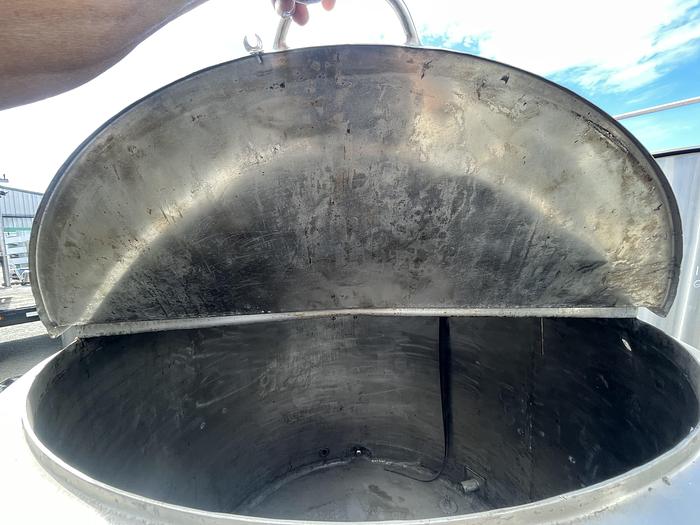 Used CE Howard 350 Gallon Vertical Jacketed Mix Tank