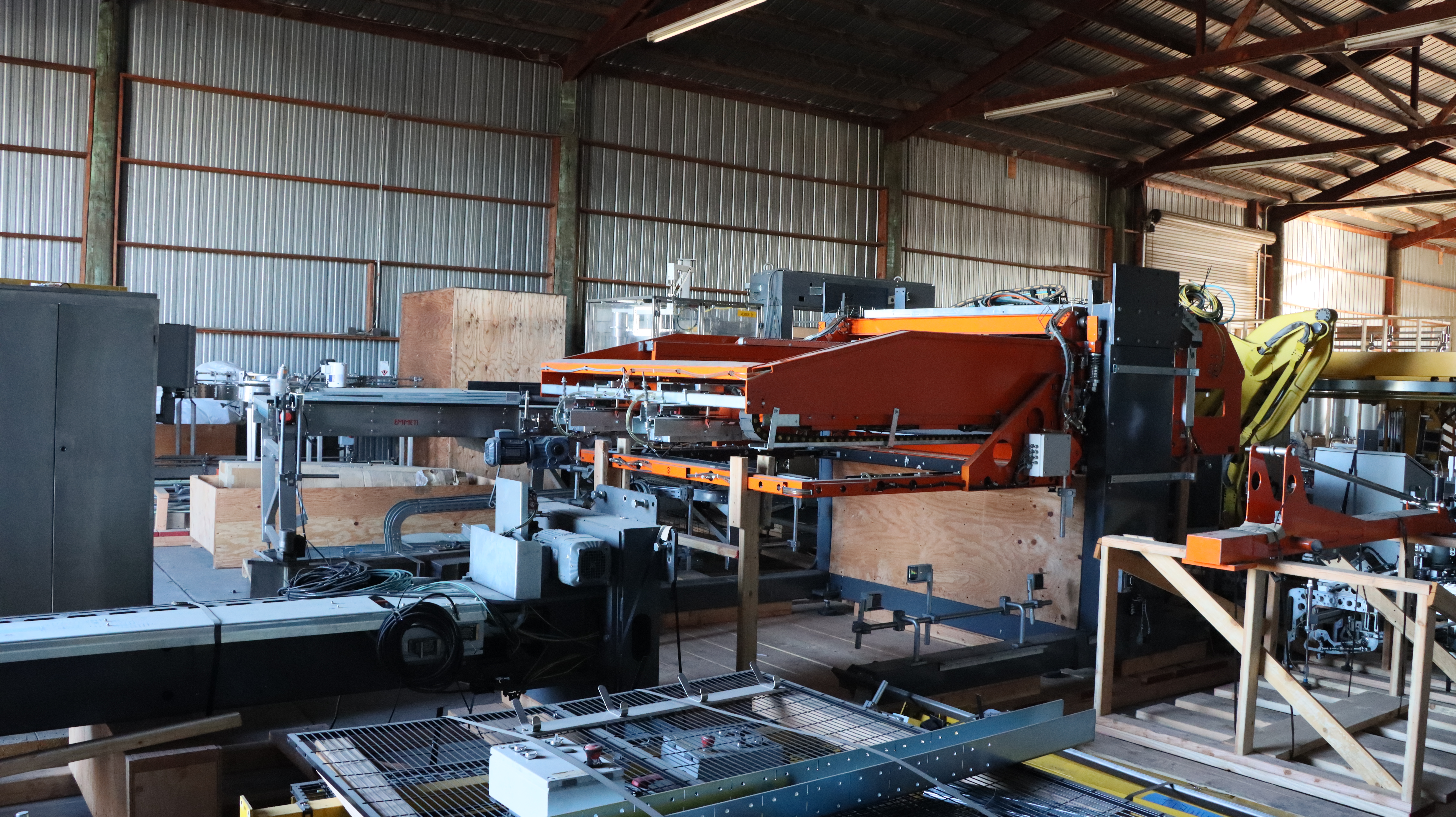 Used Emmeti Depalitizer Model MT665