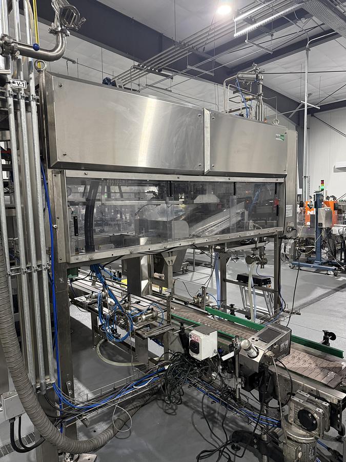 Used Bag In A Box Filling Line