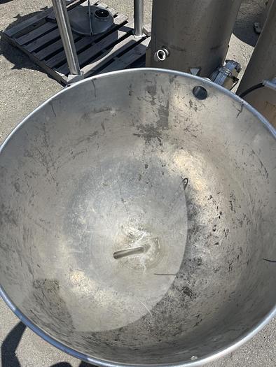 Used 100 Gallon Stainless Steel Jacketed Steam Kettle