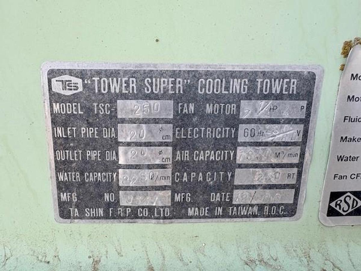 Used RSD Cooling Tower Model 250