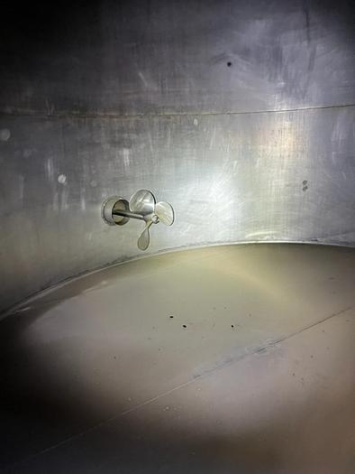 Used 8,500 gallon Stainless Steel Storage Tanks (two identical-mirrored)