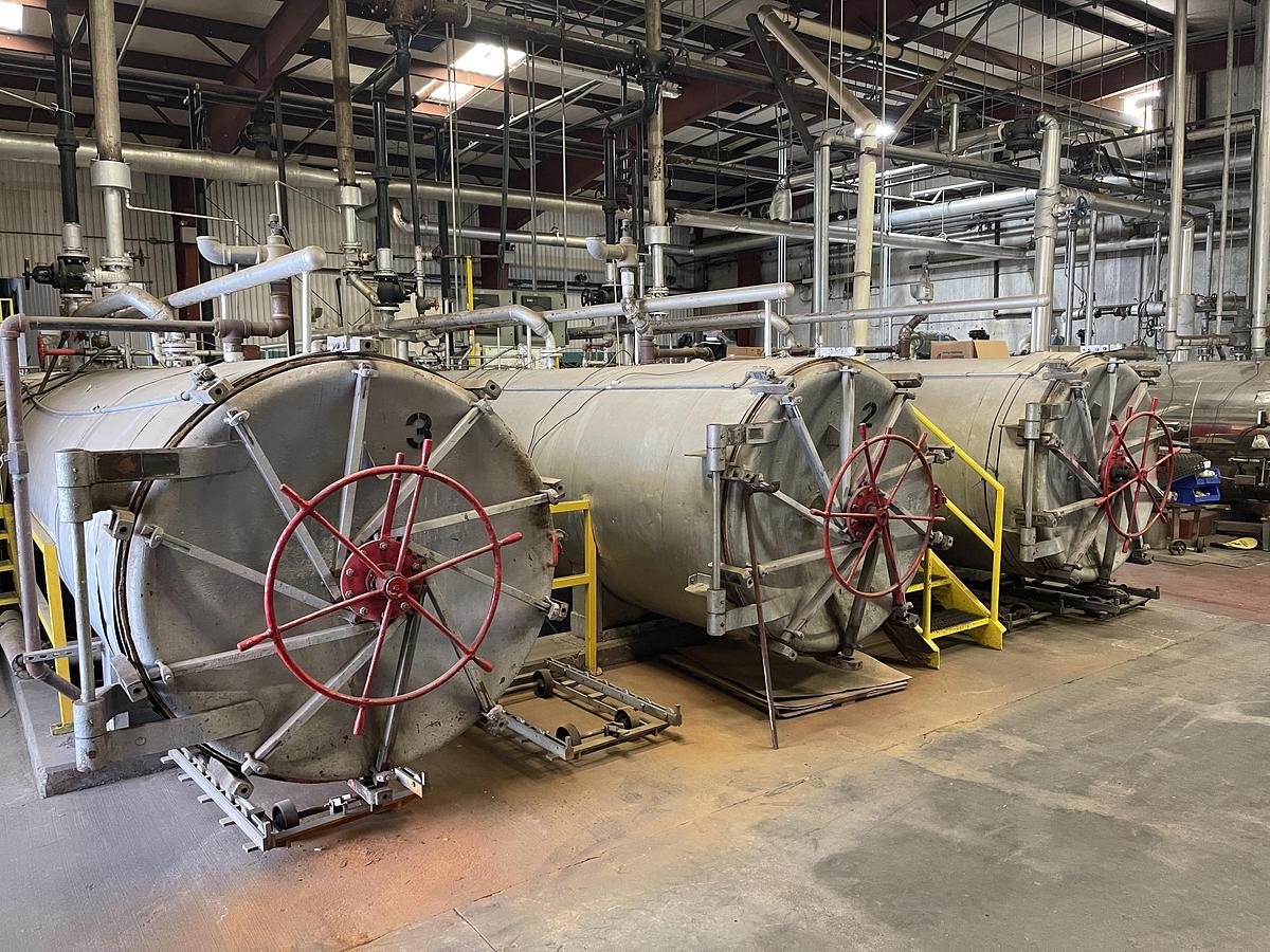 Used Reid Boiler Works Double Door Retort