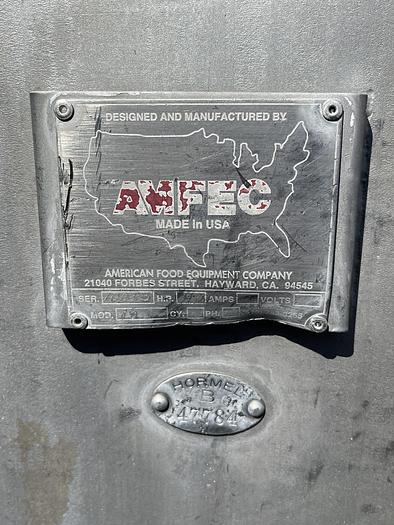 Used AMFEC Stainless Steel Combo Dumper Dual Hydraulic