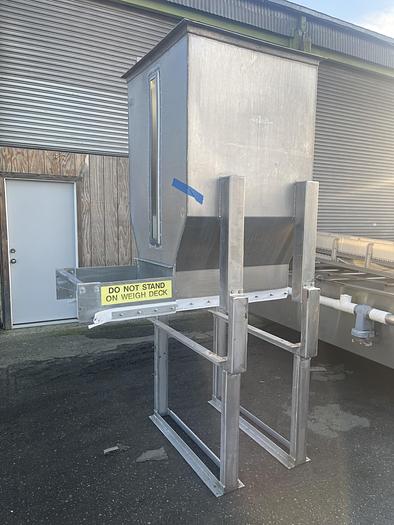 Used Stainless Steel Hopper Tank