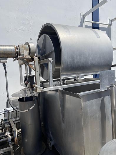 Used Stainless Steel Rotary Wastewater Screen