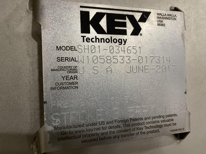 Used KEY Veryx Laser Sorter