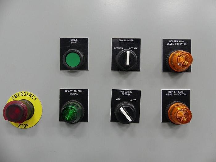 Used NBE High Lift Box Dumper