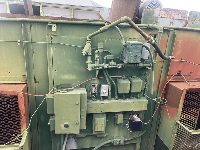 Used Trane Gas Fired Burner Cabinet For Dryer