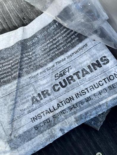 Used Save T Air Curtain