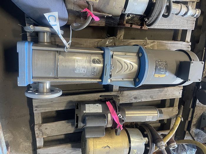 Used Goulds Vertical Multi Stage Pump