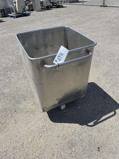 Used Stainless Steel Buggy - Cart