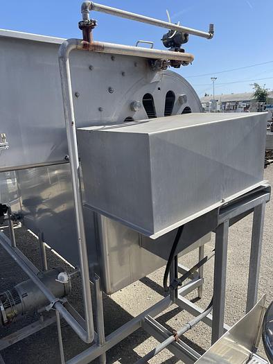 Used Stainless Steel Brine Filtration Unit Model RDS-36-120-008