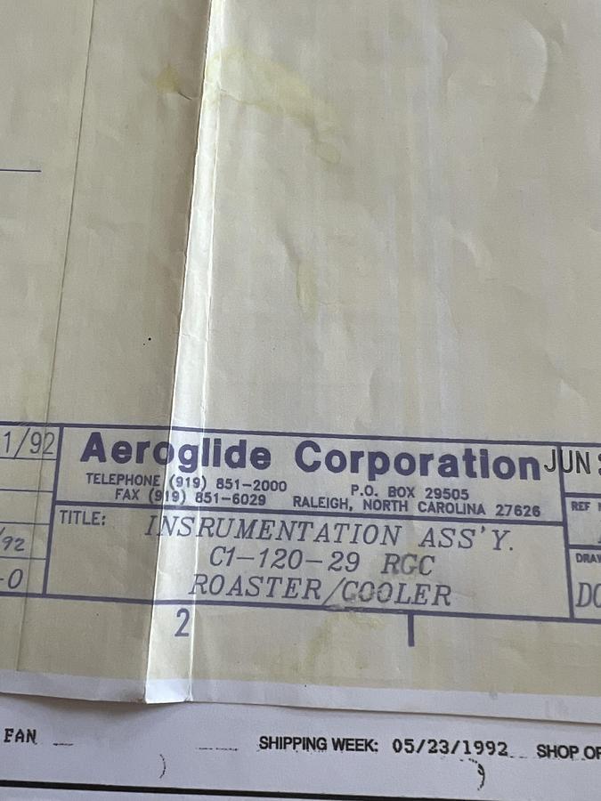 Used Aeroglide Roaster/Cooler