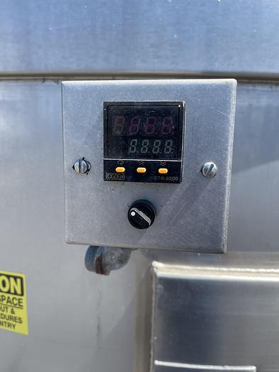 Used 2,626 Gallon Stainless Steel Jacketed White Wine Tanks