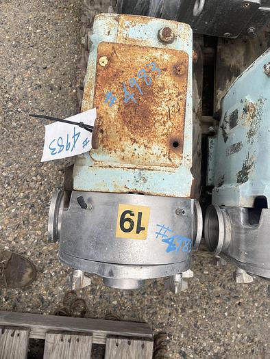 Used Waukesha Model 220 Positive Displacement Pump Head