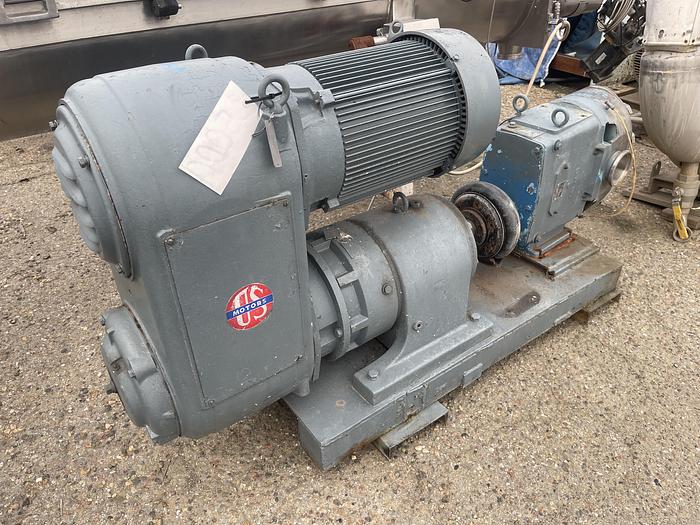 Used Waukesha Model 220 Positive Displacement Pump