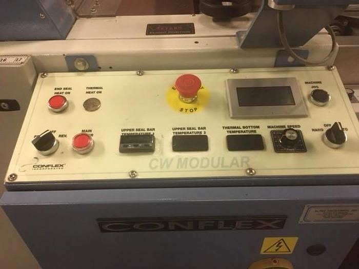 Used Conflex Horizontal Lap Sealer, Model CWM-160.