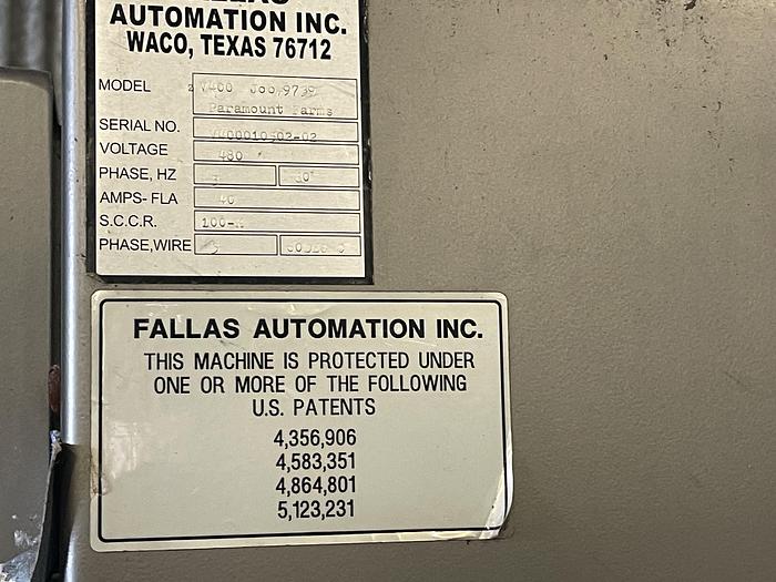 Used Fallas Case Erector Model CE-400