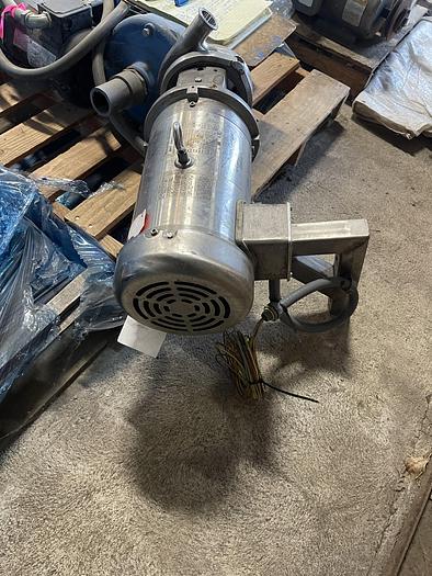 Used AMPCO Model 216MD18T-S   1.5" x 2" Centrifugal Pump