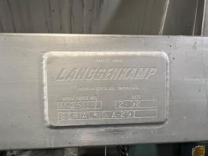 Used Langsenkamp Model M2511 Peach Pitter