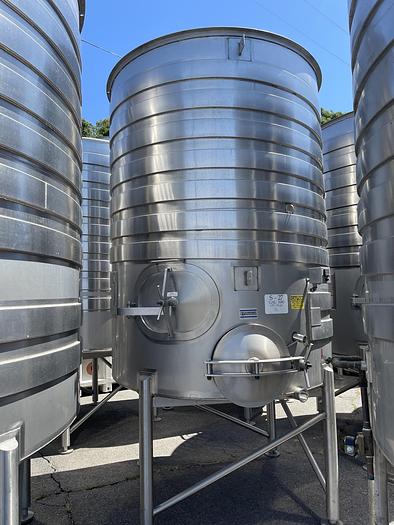 Used 1,680 Gallon JV Northwest Inc. Stainless Steel Tanks