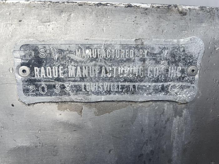 Used Stainless Steel Paddle Mixer 60"Long x 24" Wide x 28" Deep