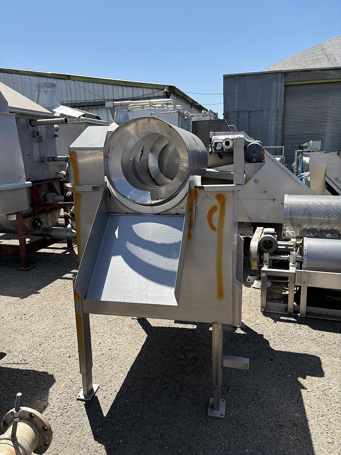Used Rotary Reclaim Wastewater Reel & Tank