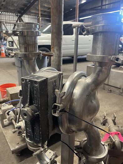 Used Wilden Wilden 2'' Stainless Steel Diaphragm Pump