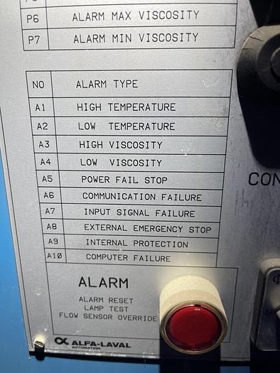 Used Alfa-Laval MAB-204S-24-60/4108-11