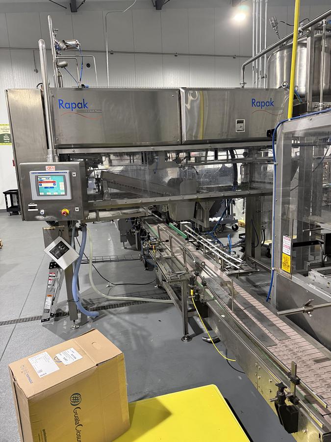 Used Bag In A Box Filling Line