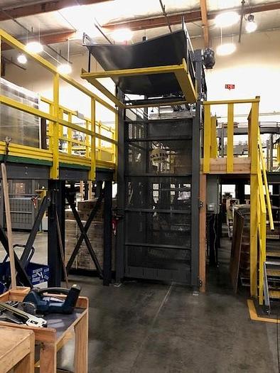 Used Can Sleeving Setup for Depalletizing and Full Auto Repalletizing Cans