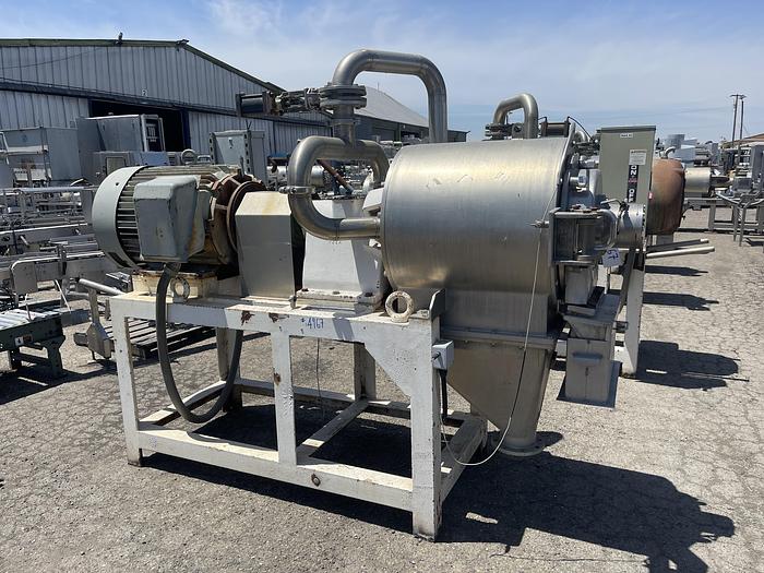 Used Rossi Catelli Turbo Juice Extractor -Pulper Model P100/6R