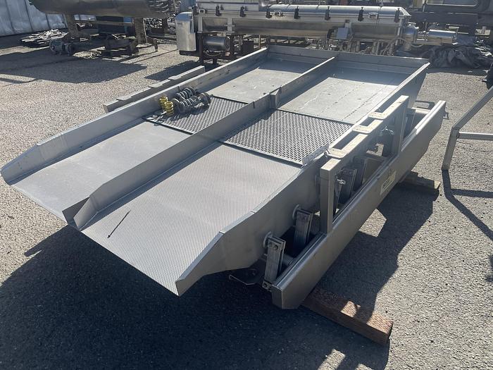 Used Key Iso-Flo Stainless Vibratory Conveyor / Feeder / Screener