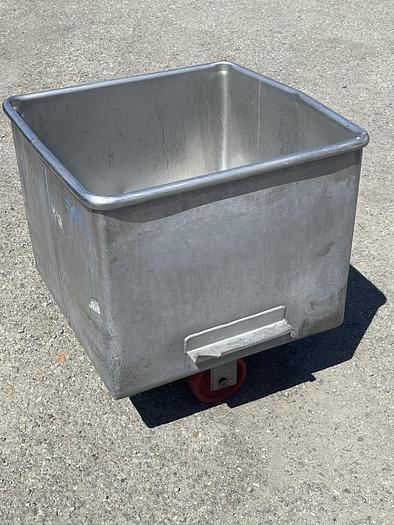 Used Stainless Steel Dump Buggy - Cart