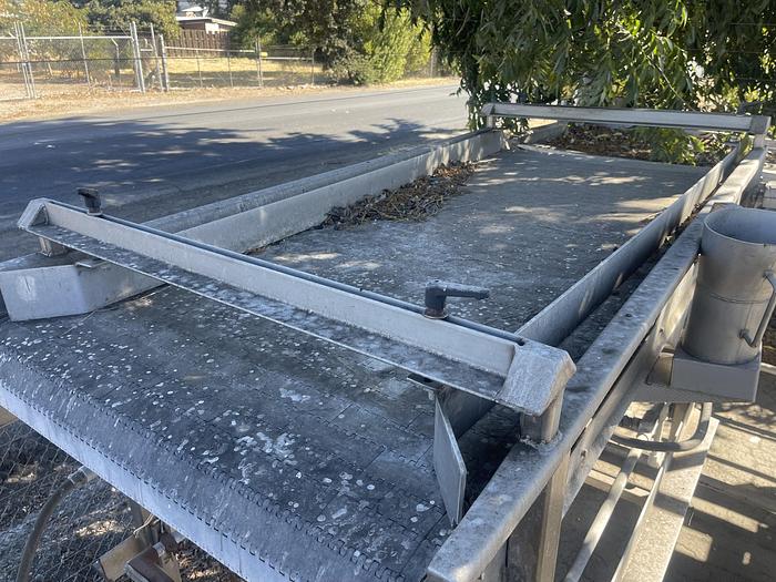 Used Valley Welding Machine Works Pit Removal Sorting Table