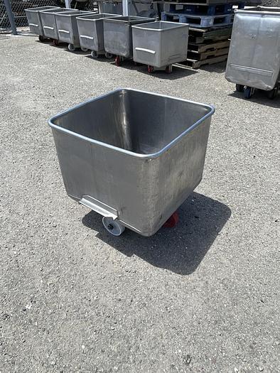Used Stainless Steel Dump Buggy - Cart