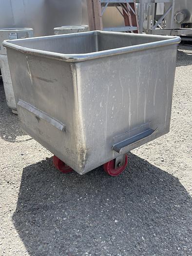 Used Stainless Steel Dump Buggy - Cart